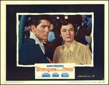 Strangers on the Train Farley Granger Ruth Roman pictured