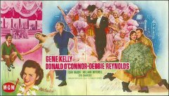 Singing in the Rain Gene Kelly Donald O'Conner Debbie Reynolds double