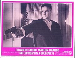 Reflections in a Golden Eye Marlon Brando Elizabeth Taylor