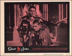 SAINT JOAN RICHARD WHIMARK JEAN SEBERG Otto Preminger