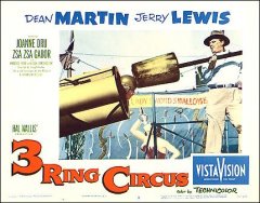 3 Ring Circus Dean Martin Jerry Jewis Zsa Zsa Gabor Joanne Dru