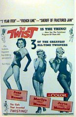 TWIST Marilyn Monroe Jane Russell Jayne Mansfield