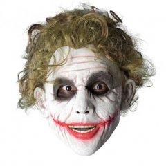 Dark Knight Joker Adult Latex Mask