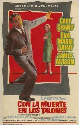 North By Northwest Cary Grant Eva Marie Saint James Mason Hitchcock