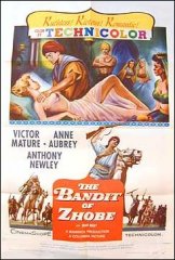 Bandit of Zhobe Victor Mature Anne Aubrey 1959