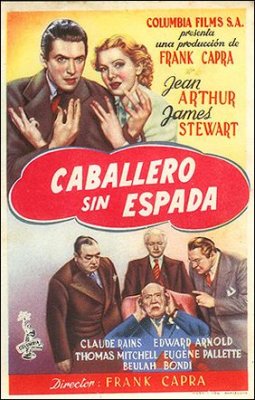 Mr Smith Goes To Washington James Stewart Jean Arthur Claude rains Edward Arnold