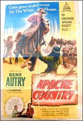 Apache Country Gene Autry Carolina Cotton 1952