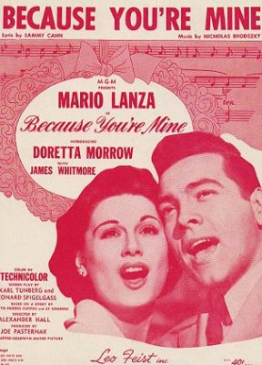 Because Your'e Mine Mario Lanza