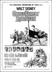 Disney Swiss Family Robinson Hohn Mills Sessue Hayakawa 1960