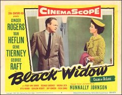 Black Widow Ginger Rogers Van Heflin Gene Tierney George Raft