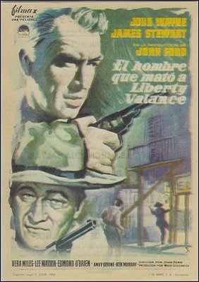 Man Who Shot a Liberty Valance (very rare)