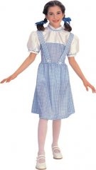Dorothy Child Costume Wizard of Oz Sizes S, M, L