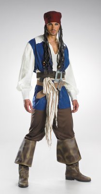 Disney Teen Jack Sparrow Quality Costume