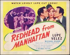 Redhead from Manhattan Lupe Velez Michael Duane