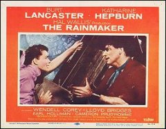 RAIN MAKER BURT LANCASTER, LLOYD BRIDGES, KATHERINE HEPBURN