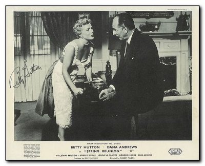 Hutton Betty signed still