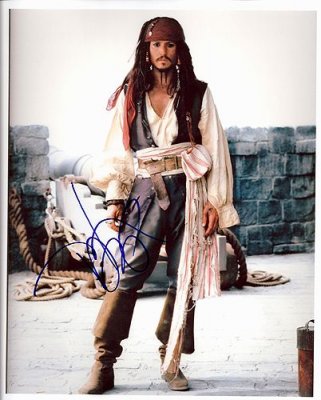 Depp Johnny Pirates of the Caribbean