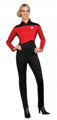 STAR TREK-NEXT GENERATION Dlx Red Jumpsuit