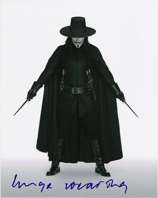 V for Vendetta Hugo Weaving