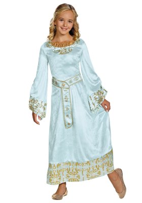 Maleficent Aurora Blue Dress Child Deluxe Costume