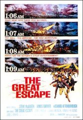 Great Escape Steve Mcqueen 1963 ORIGINAL LINEN BACKED 1SH