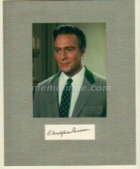 Plummer Christopher SOUND OF MUSIC Original Hand Signed 8x10 Display