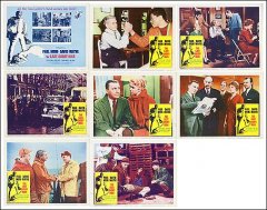 Last Angary Man Paul Muni David Wayne 8 Card set 1959