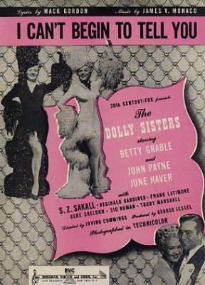 Dolly Sisters Betty Grable John Payne