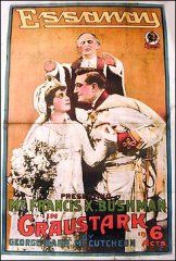 Graustark in 6 Acts Francis x. Bushman 1915 Linen backed