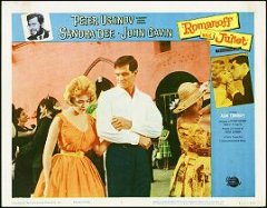 ROMANOFF AND JULIET PETER USTINOV SANDRA DEE JOHN GAVIN