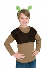 Child Shrek® Ears & Vest Kit