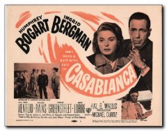 Casa Blanca Humphrey Bogart Ingrid Bergman