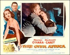 Fire Over Africa Maureen O'Hara