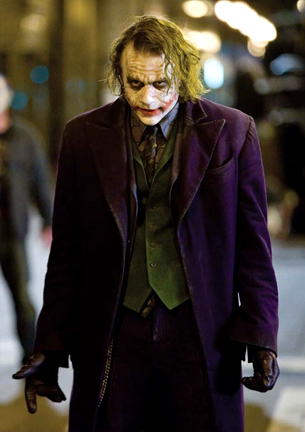 Heath Ledger as Joker 8x10 High Quality Picture - Click Image to Close