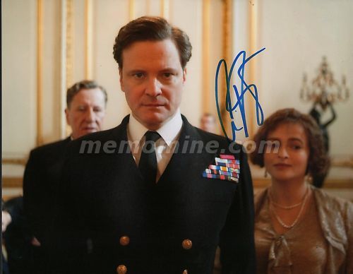 Firth Colin KING'S SPEECH Original Autograph w/COA - Click Image to Close