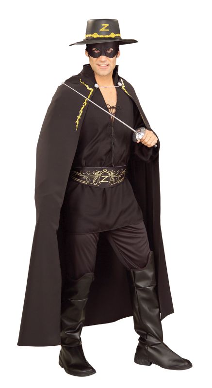 Zorro™ Deluxe Adult Cape - Click Image to Close