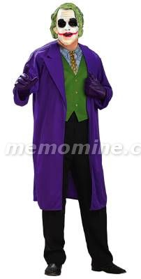 Dark Knight Joker Adult Costume 44-48 PLUS size - Click Image to Close