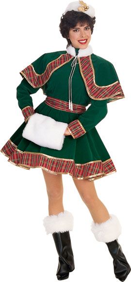 Short Victorian Christmas Caroler - Click Image to Close