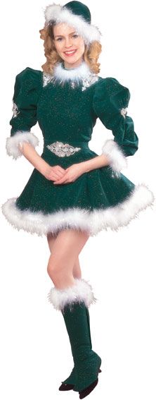 Short Northern Lights Santa's Helper - Click Image to Close