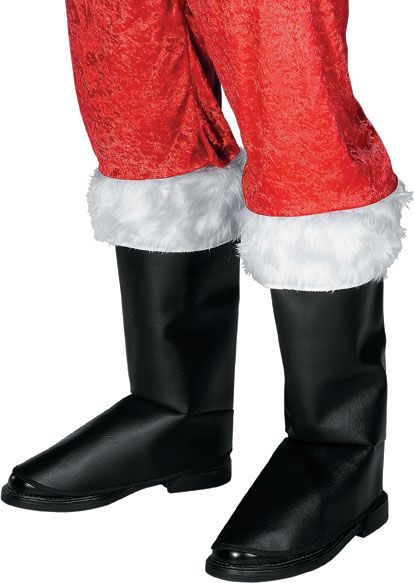 Deluxe Santa Boot Tops - Click Image to Close