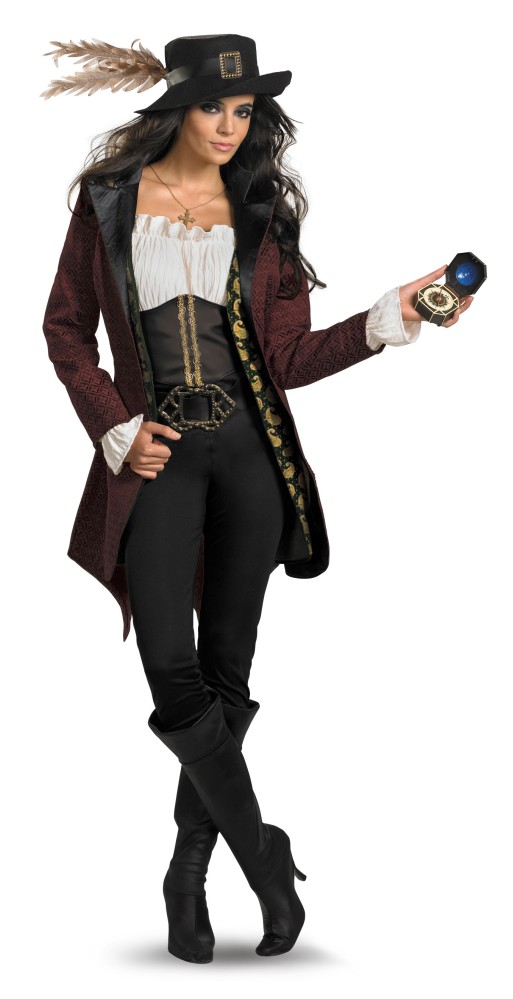 Disney Pirates of the Caribbean Angelica Adult PRESTIGE Costume - Click Image to Close