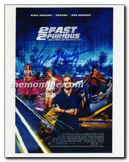 2 Fast 2 Furious Paul Walker Eva Mendes - Click Image to Close