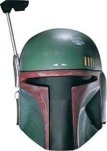 Adult Boba Fett™ Deluxe vinyl mask