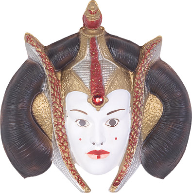 Queen Amidala™ Adult PVC Mask - Click Image to Close