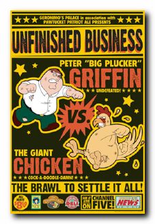 Family Guy - Peter vs Chicken - Click Image to Close