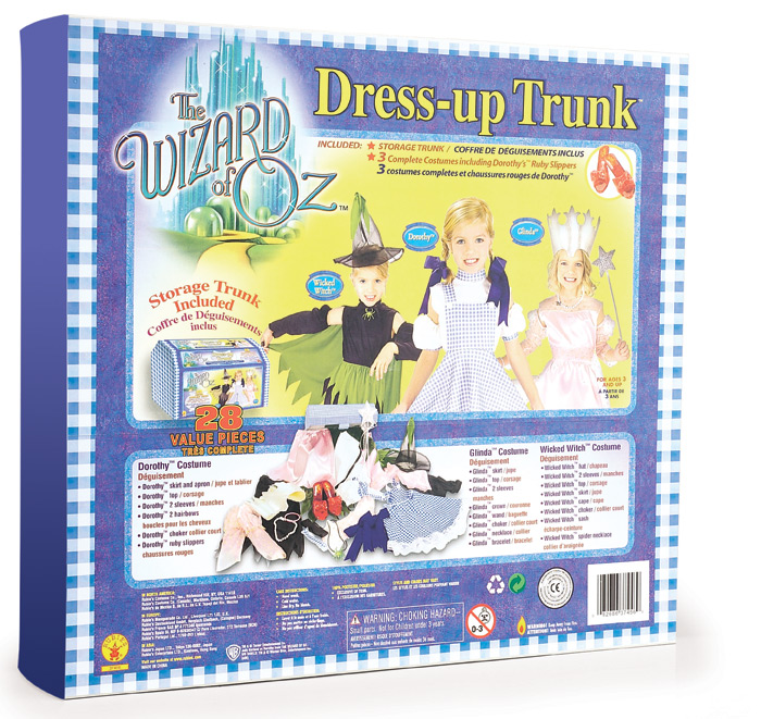 Wizard of Oz™ Trunk/ Kid Box 28 value Pieces - Click Image to Close