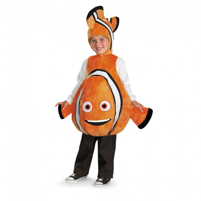 Nemo Child Deluxe Costume One Size - Click Image to Close