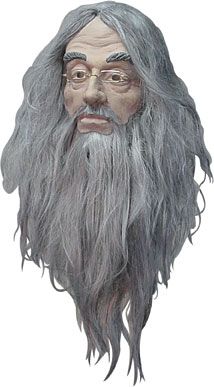 Albus Dumbledore™ Latex Mask - Click Image to Close