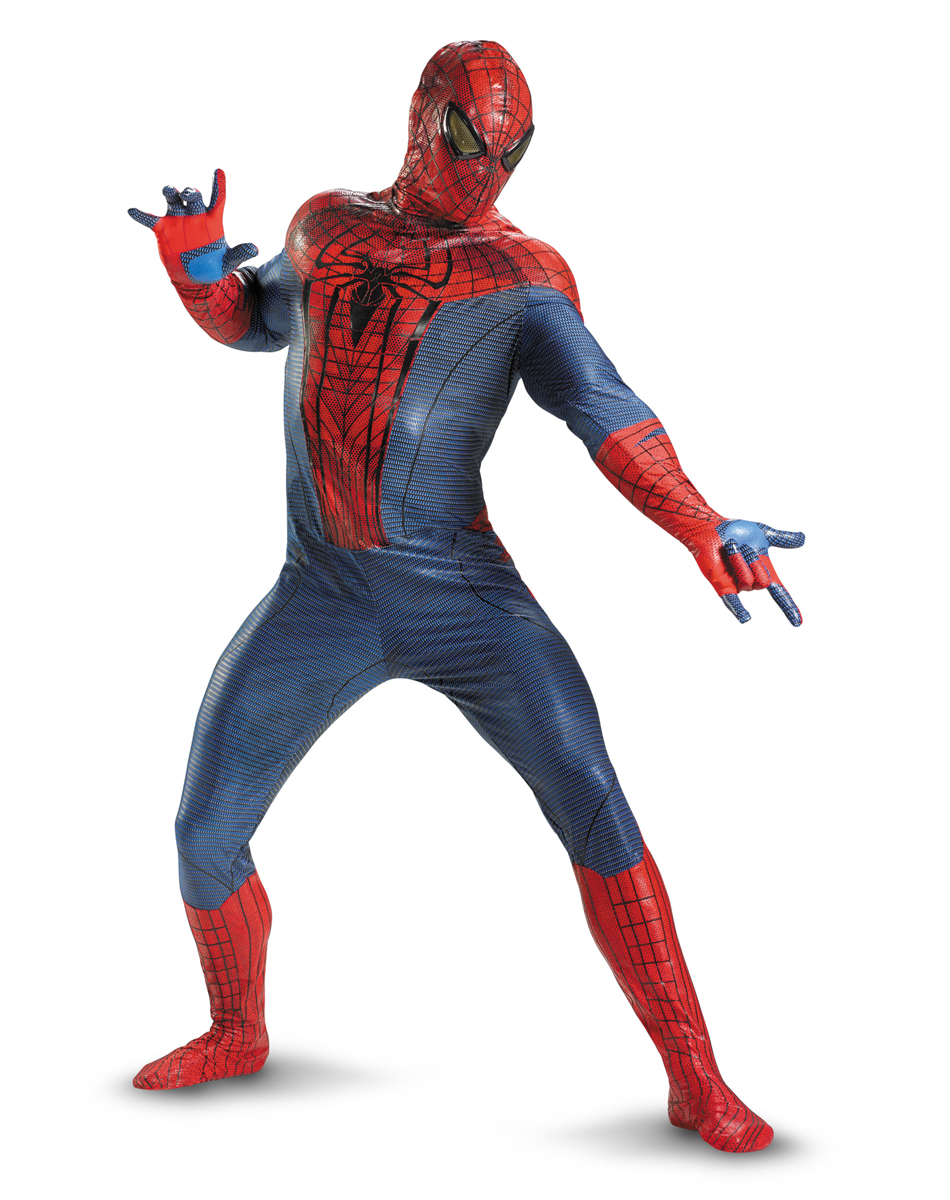 Spider-Man Movie Adult Theatrical Quality Costumes XXL (50-52) - Click Image to Close