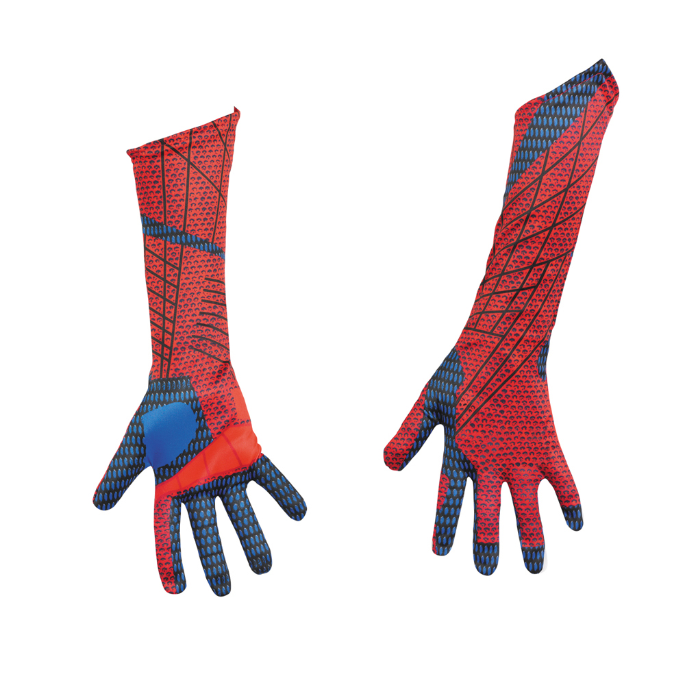 Spider-Man Movie Child DELUXE Gloves - Click Image to Close